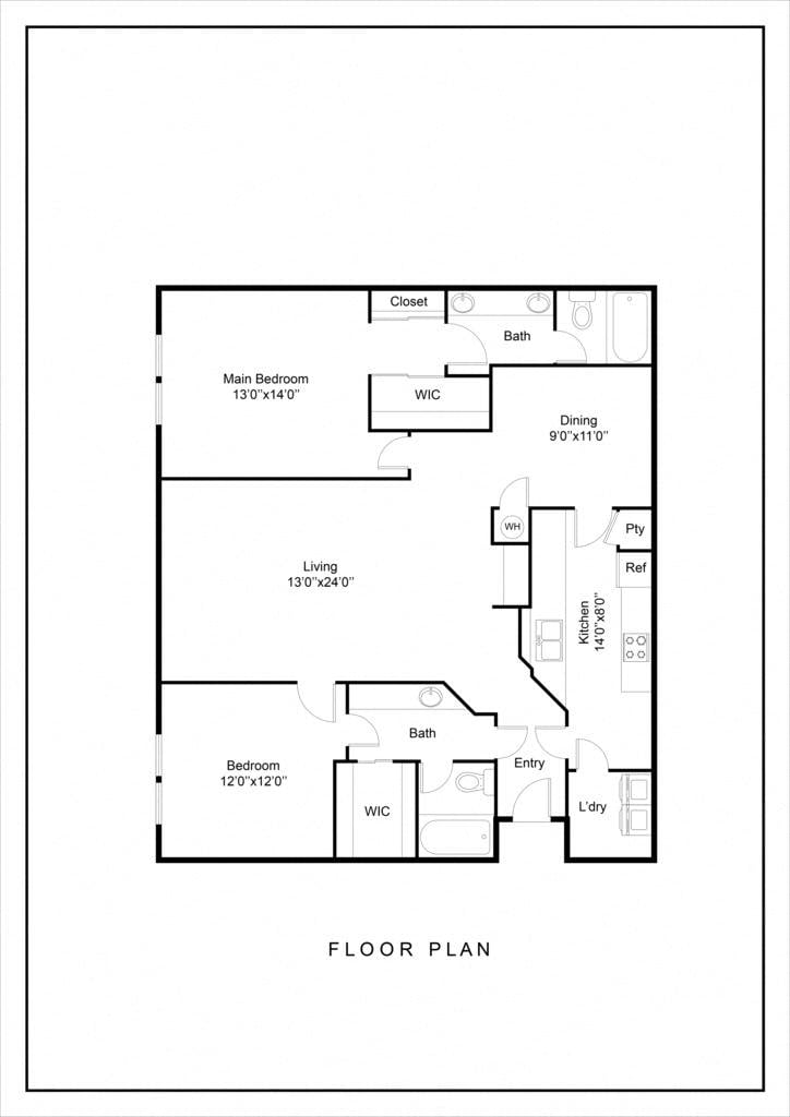 B2 floor plan